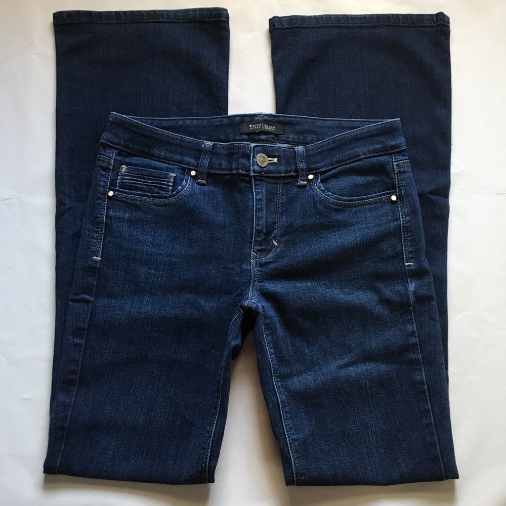 White House Black Market Jeans Flare Size 4